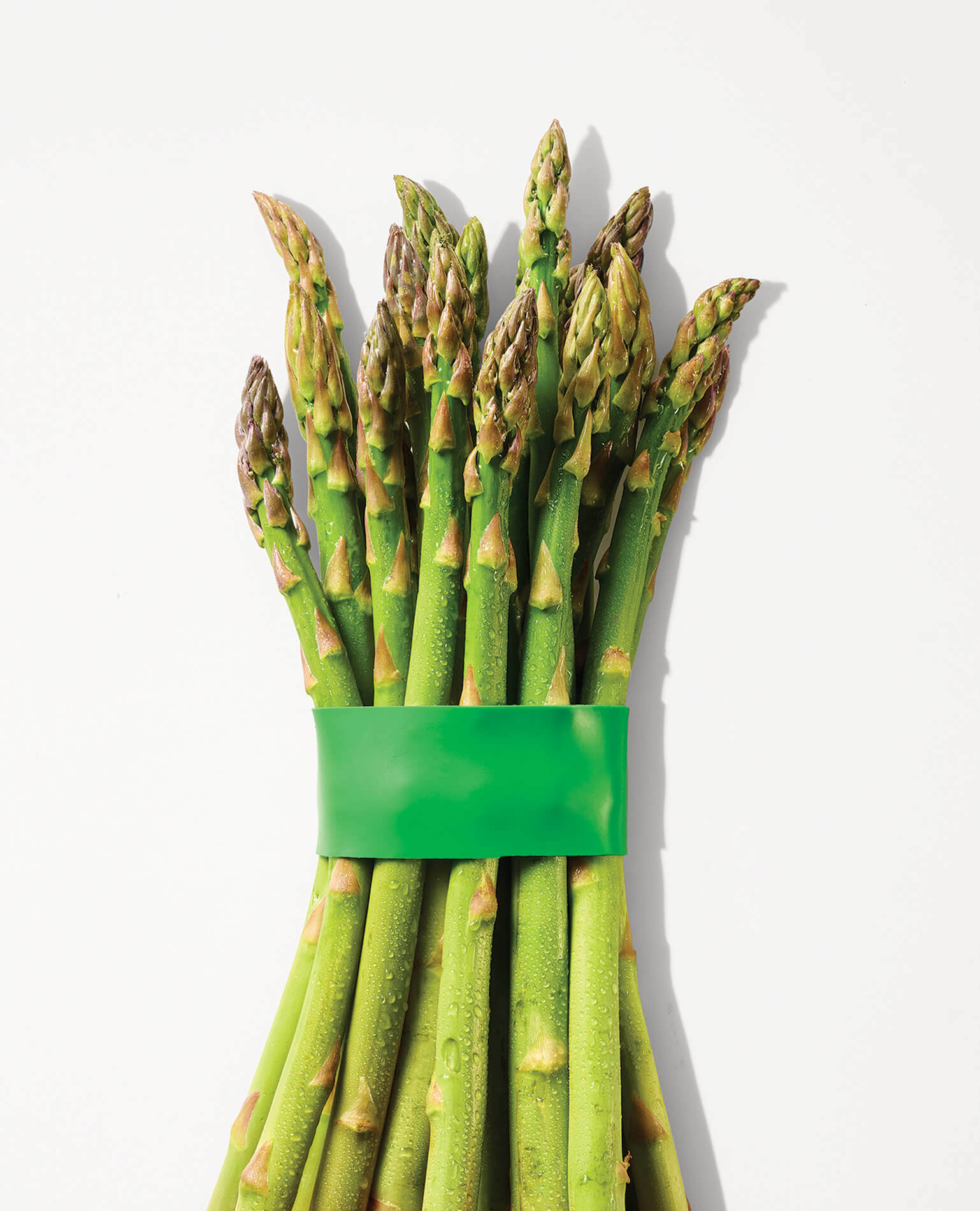 A bundle of asparagus.