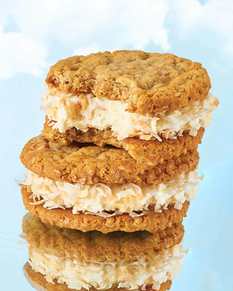Coconut Oatmeal Cream Pies