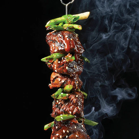 Korean Steak Kabobs