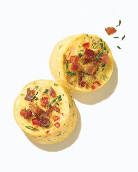 Instant Pot Bacon n Gruyere Egg Bites