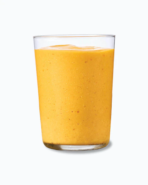 Glass of Mango Squash Smoothie