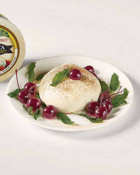 Plate of Cherry Burrata