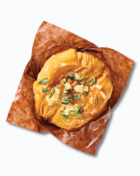 Parmesan Rosemary Honey Butterflake Rolls