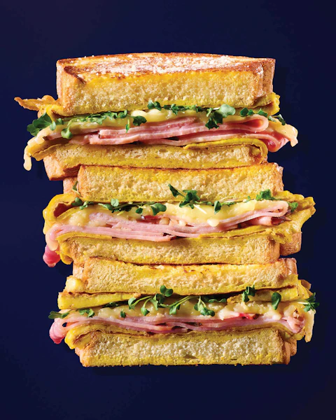 One Pan Croque Monsieur Breakfast Sandwich