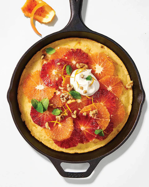 Orange Skillet Pancake