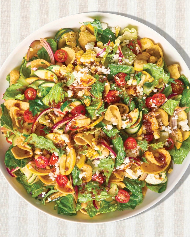 HyVee Seasons Corn Chip Fattoush Salad