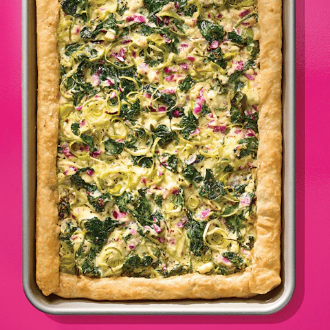 Roasting pan of Spinach Ricotta Pan Griller