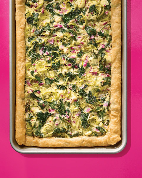 Roasting pan of Spinach Ricotta Pan Griller