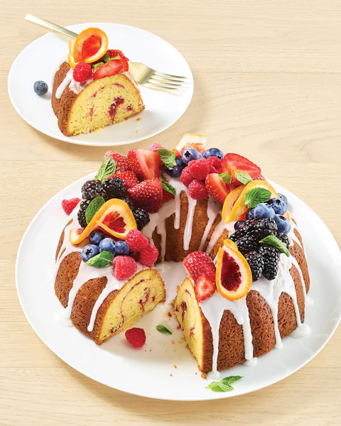 Raspberry Swirl Coffee Cake
