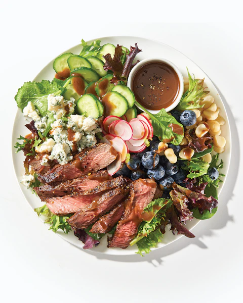 Plate of Easy Steak salad