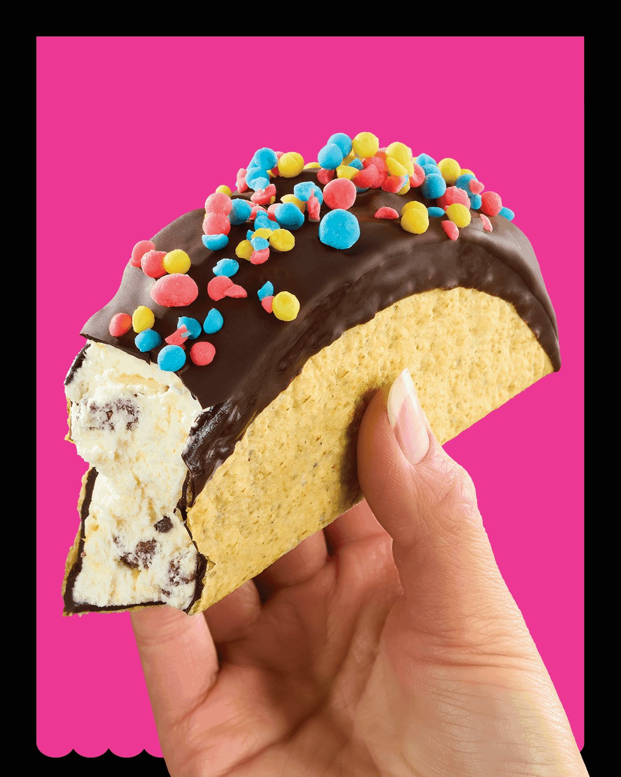 HyVee Seasons Choco Ice Cream Taco