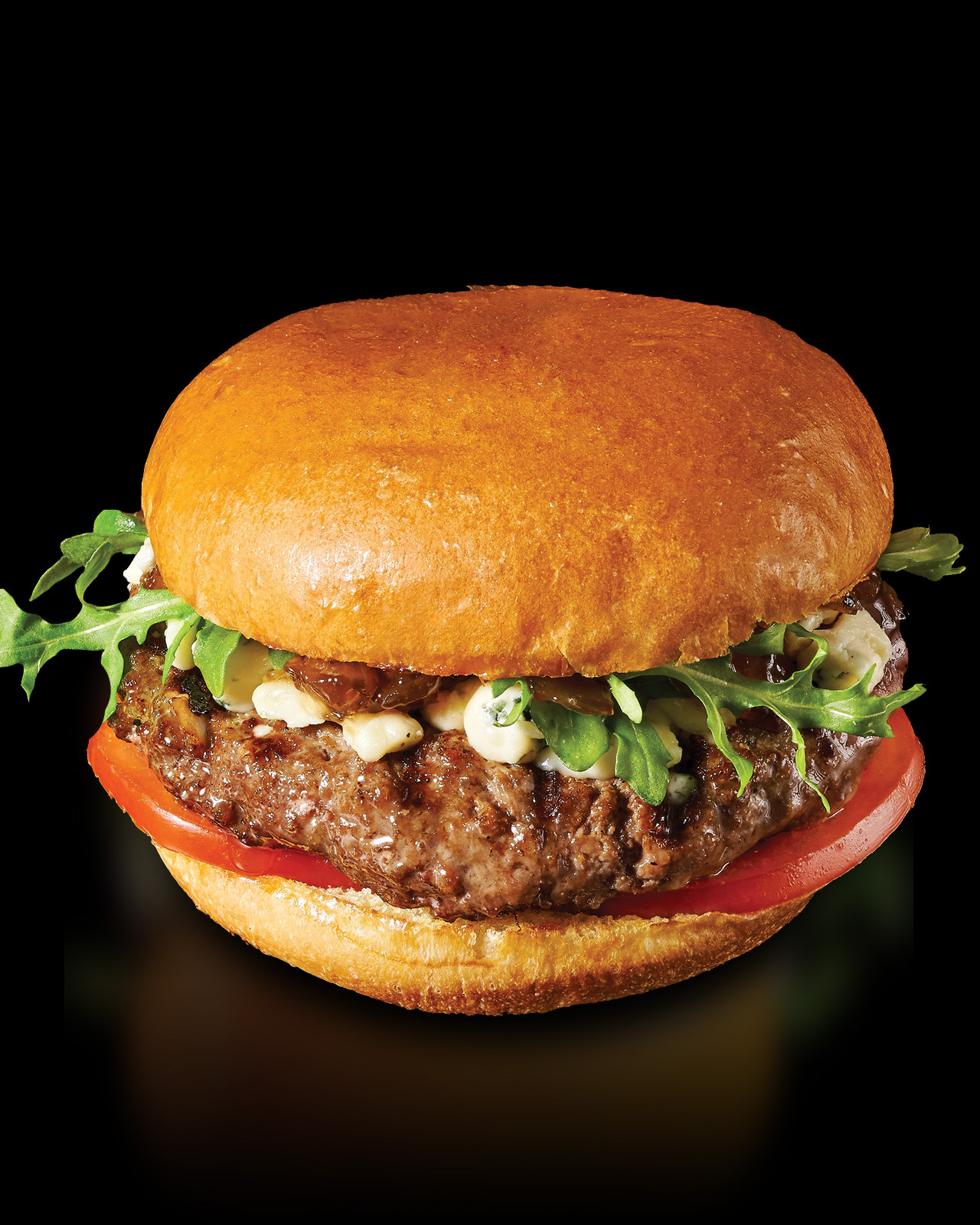 HyVee Seasons Boursin and Prosciutto Burger