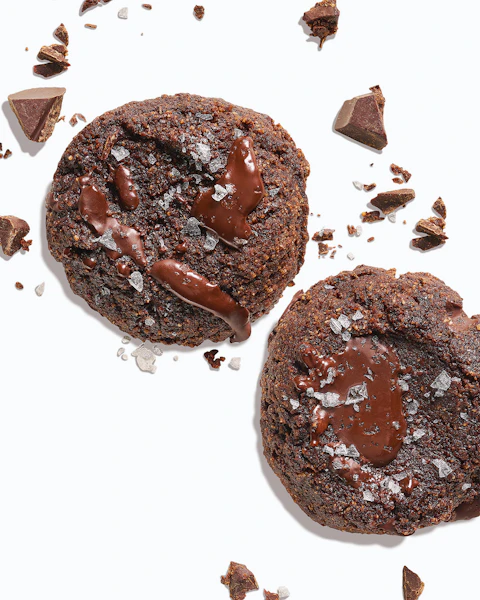 Gluten and Sugar Free Double Chocolate Cookies